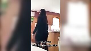Cheating Fiance Sneaks out from Work