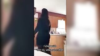 Cheating Fiance Sneaks out from Work