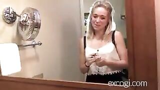 Cutest 18 Year Old Amateur Surprise Orgasms on Camera