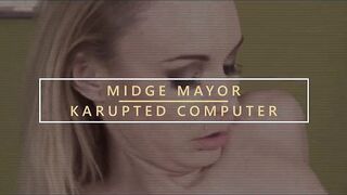 Karups - Vulgar Older Amateur Midge Mayor Fucks Laptop Repair
